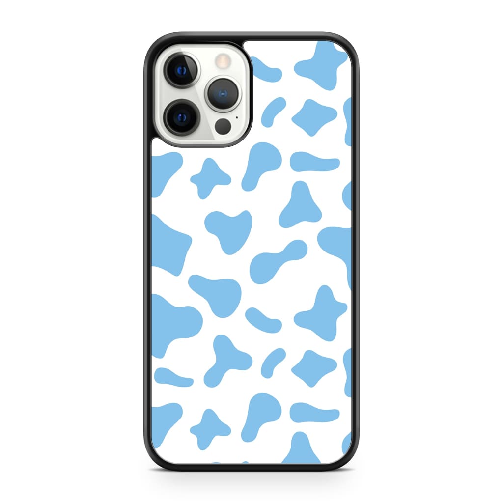 Kiwi Cases iPhone 13 Pro Max Blue Moo Cow Phone Case