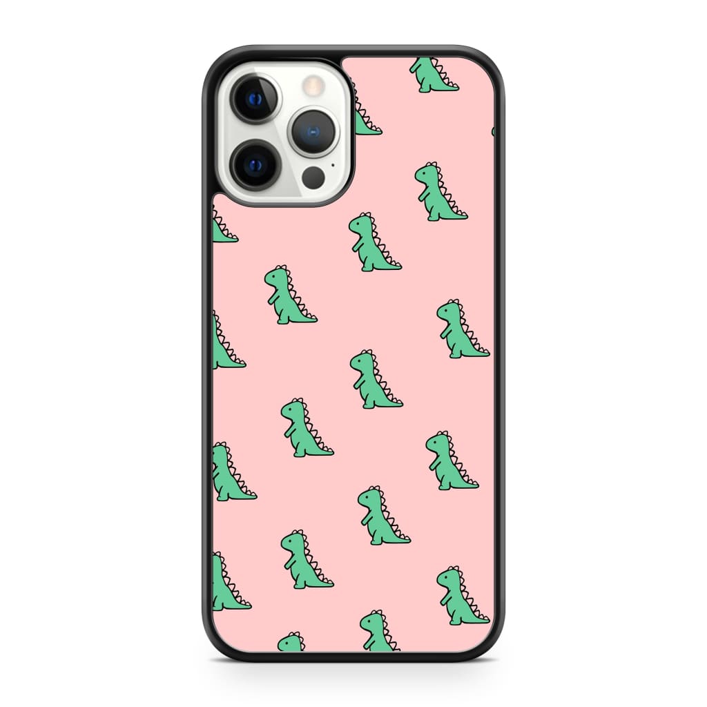 Kiwi Cases iPhone 13 Pro Max Green Dinosaur Phone Case