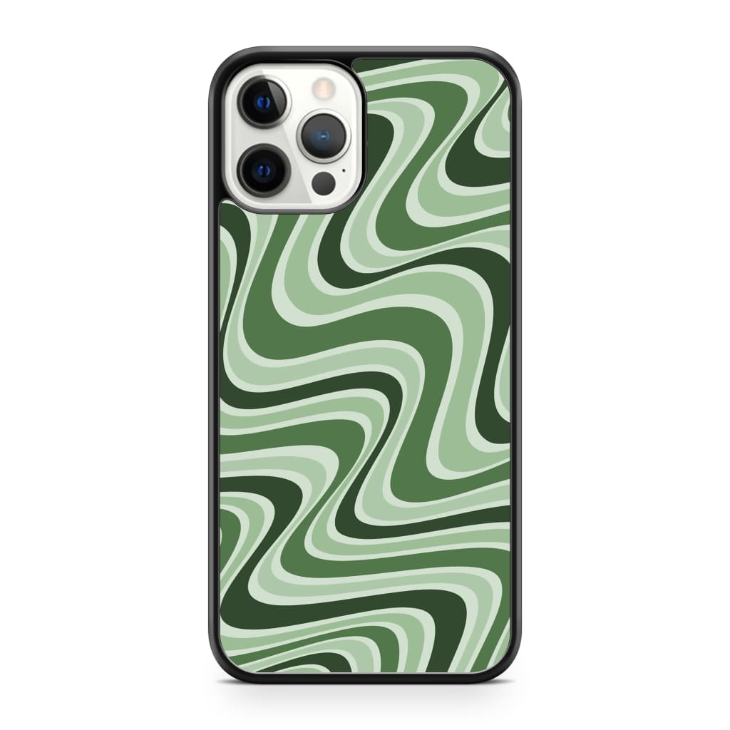 Matcha Retro Waves Phone Case