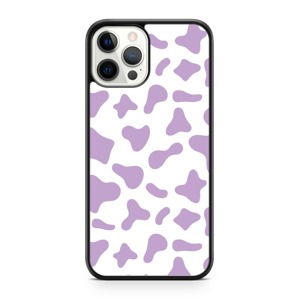 Kiwi Cases iPhone 13 Pro Max Purple Moo Cow Phone Case