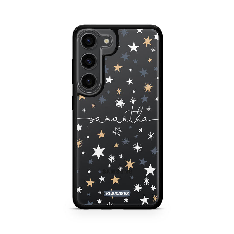 Starry Night White - Galaxy S24 - Custom