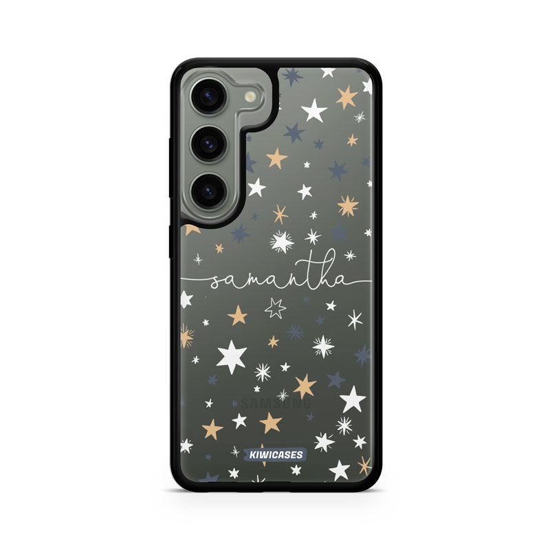 Starry Night White - Galaxy S24 - Custom