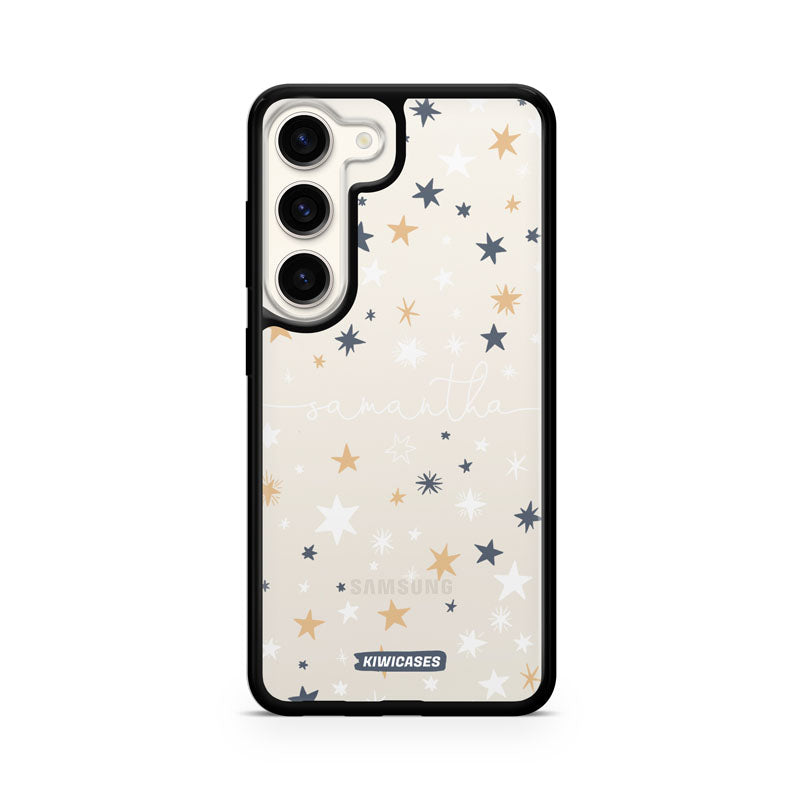 Starry Night White - Galaxy S24 - Custom