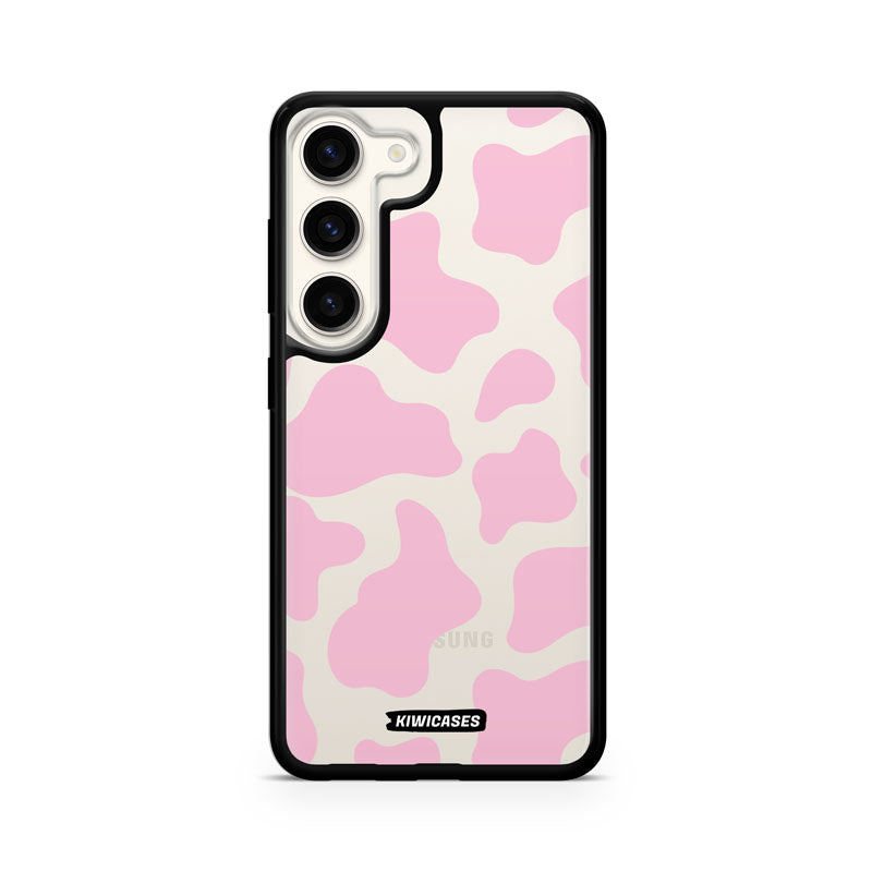 Cow Print in Pink - Galaxy S24