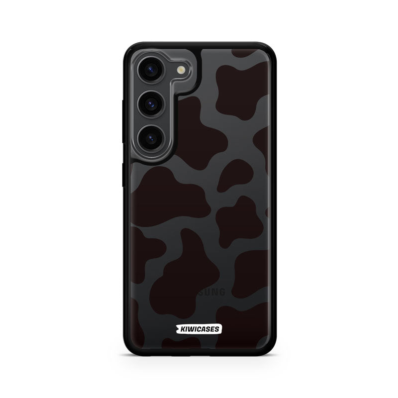 Cow Print in Black - Galaxy S24