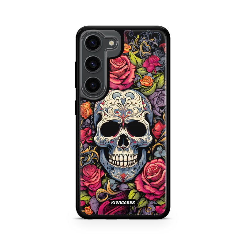 Floral Skull - Galaxy S24