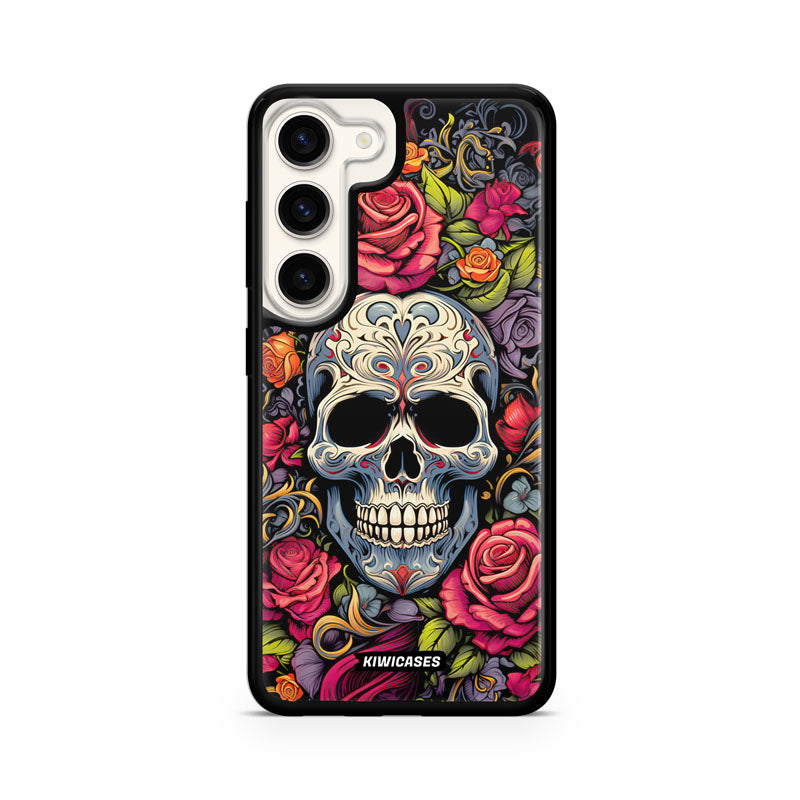 Floral Skull - Galaxy S24