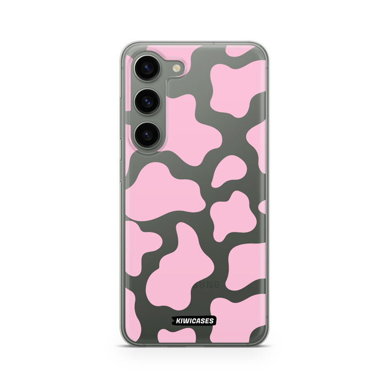 Cow Print in Pink - Galaxy S24