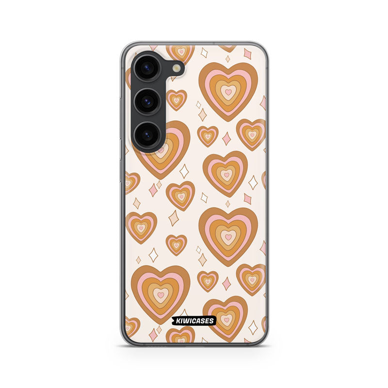 Retro Hearts - Galaxy S24