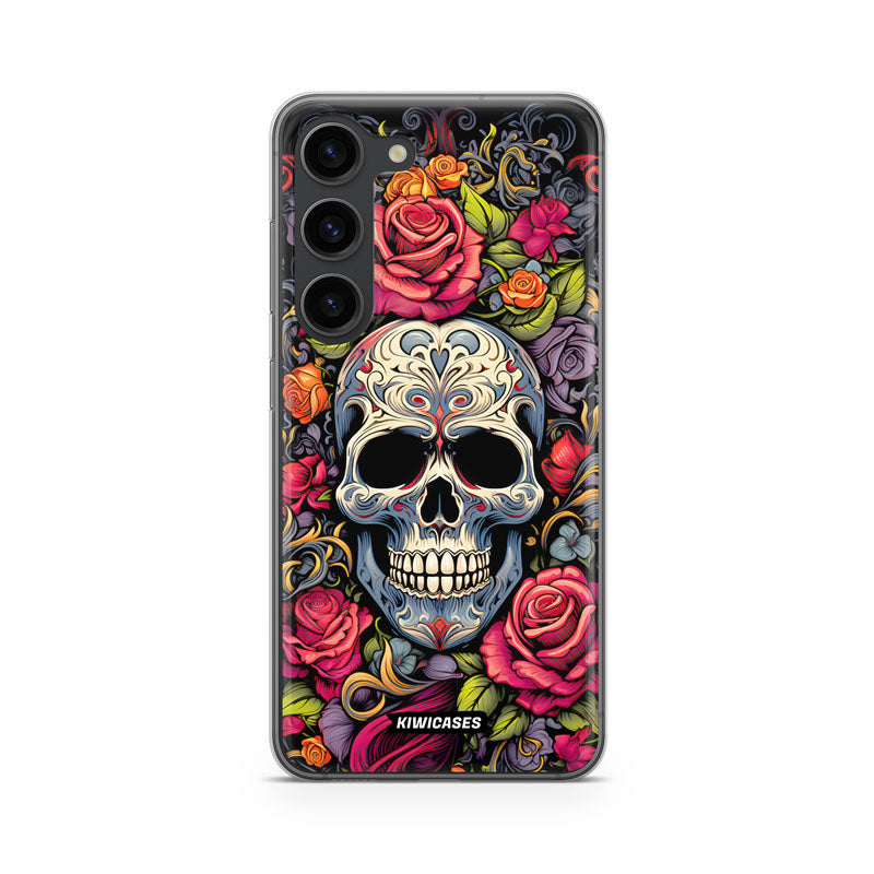 Floral Skull - Galaxy S24