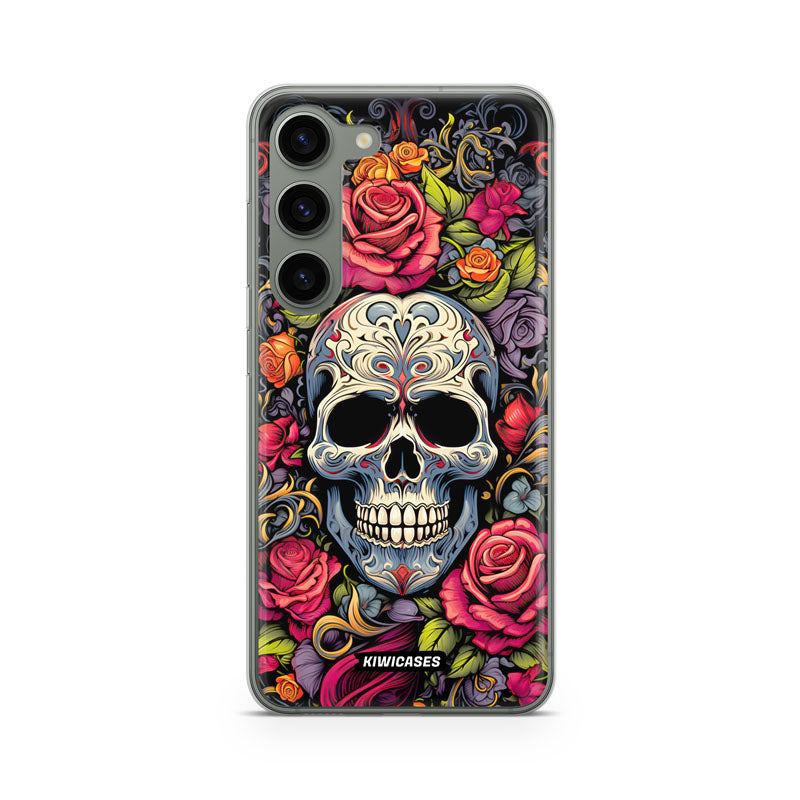 Floral Skull - Galaxy S24