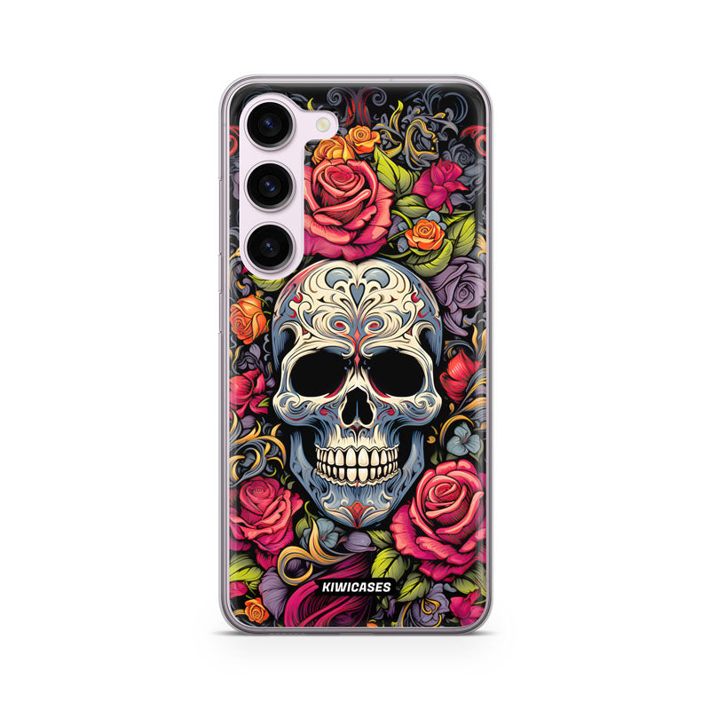 Floral Skull - Galaxy S24