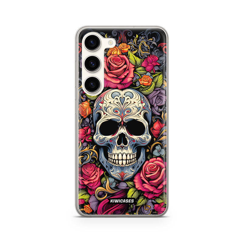 Floral Skull - Galaxy S24