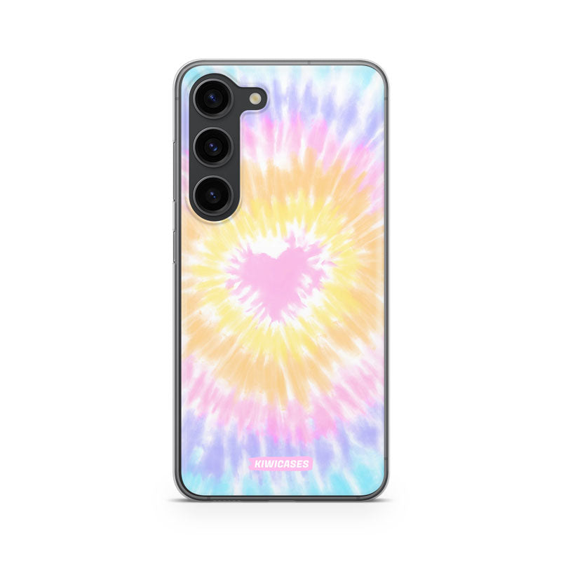 Tie Dye Hearts - Galaxy S23fe