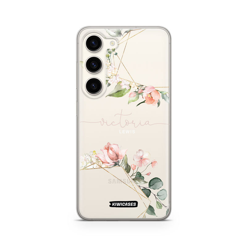 Floral Garland - Galaxy S24 - Custom