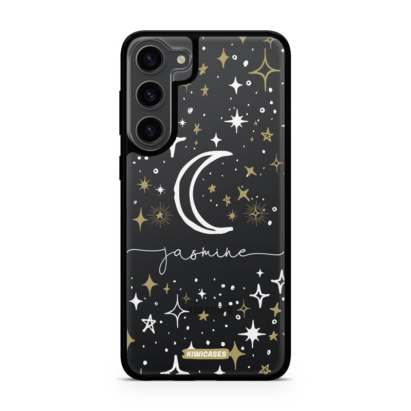 Moon and Stars - Galaxy S24 Plus - Custom