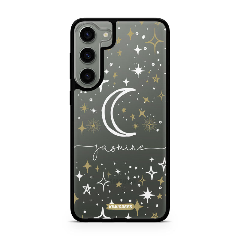 Moon and Stars - Galaxy S24 Plus - Custom