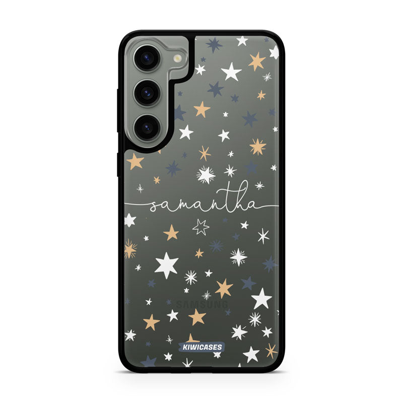 Starry Night White - Galaxy S24 Plus - Custom