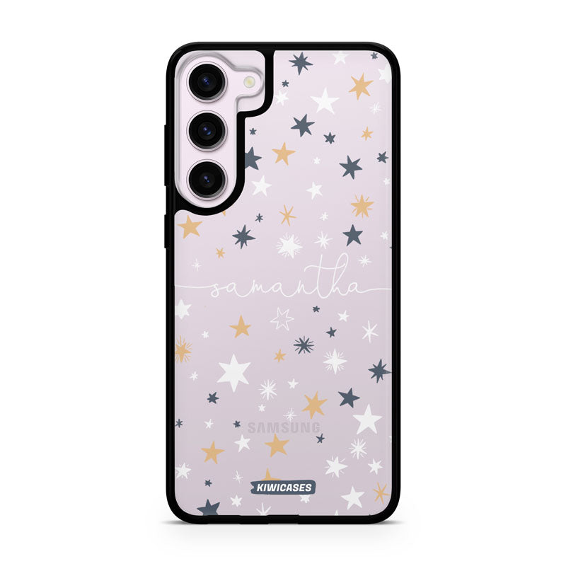 Starry Night White - Galaxy S24 Plus - Custom