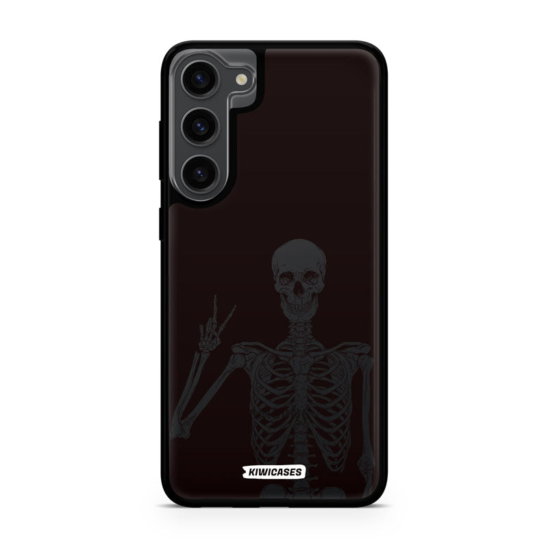 Skeleton Peace - Galaxy S24 Plus