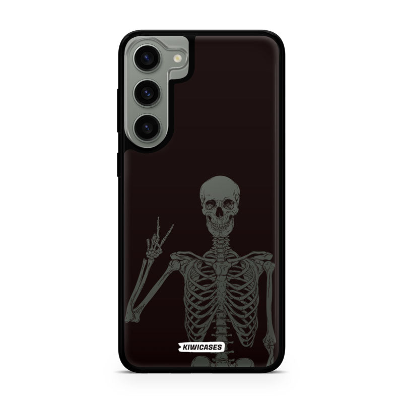 Skeleton Peace - Galaxy S24 Plus