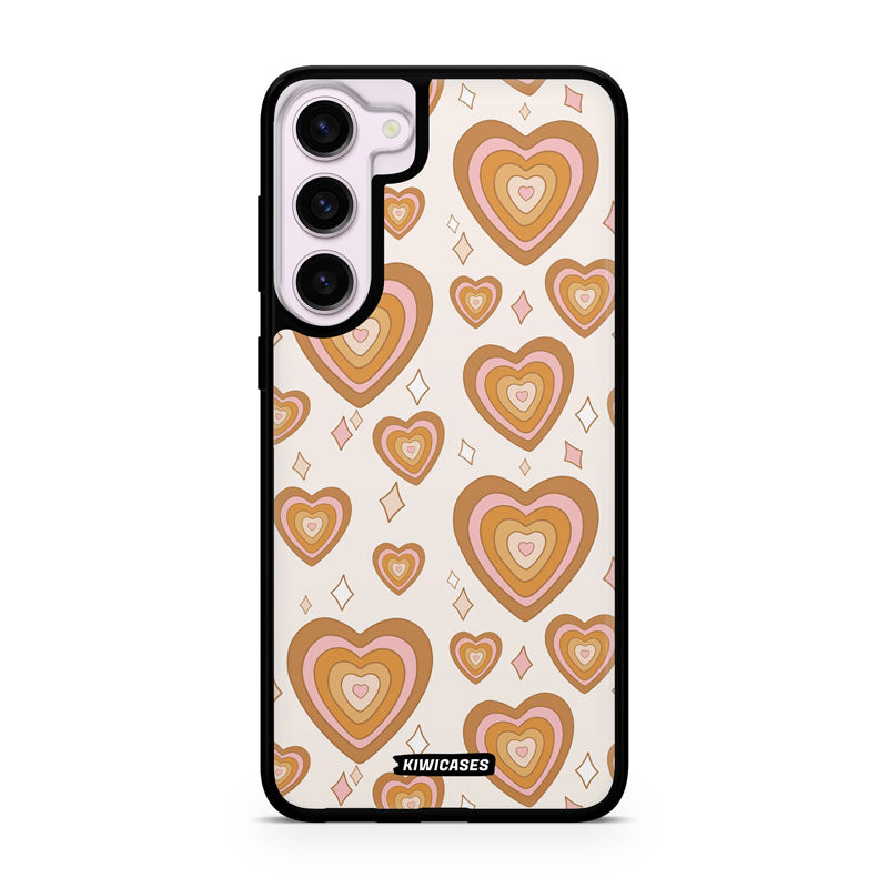 Retro Hearts - Galaxy S24 Plus