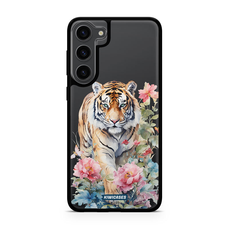 Floral Tiger - Galaxy S24 Plus