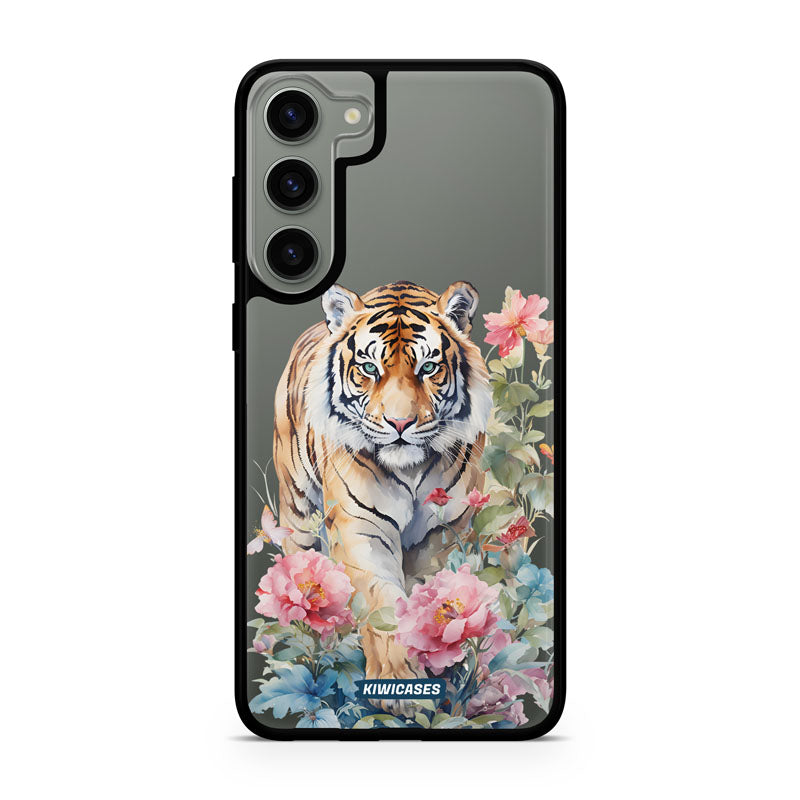 Floral Tiger - Galaxy S24 Plus