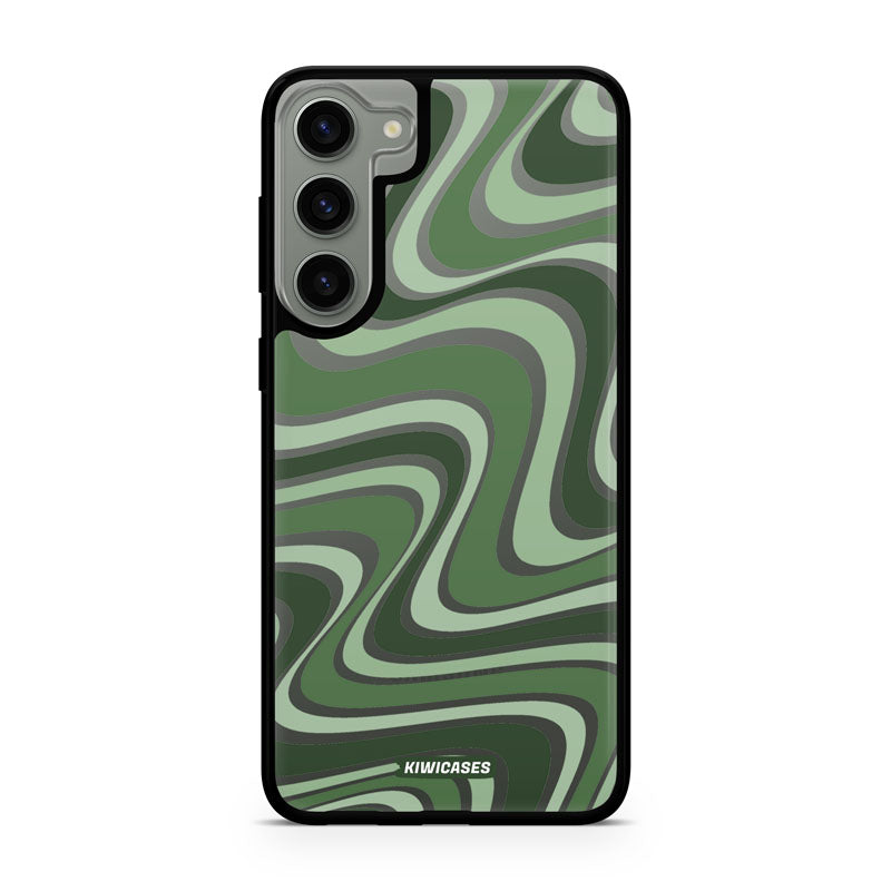 Wavey Green - Galaxy S24 Plus