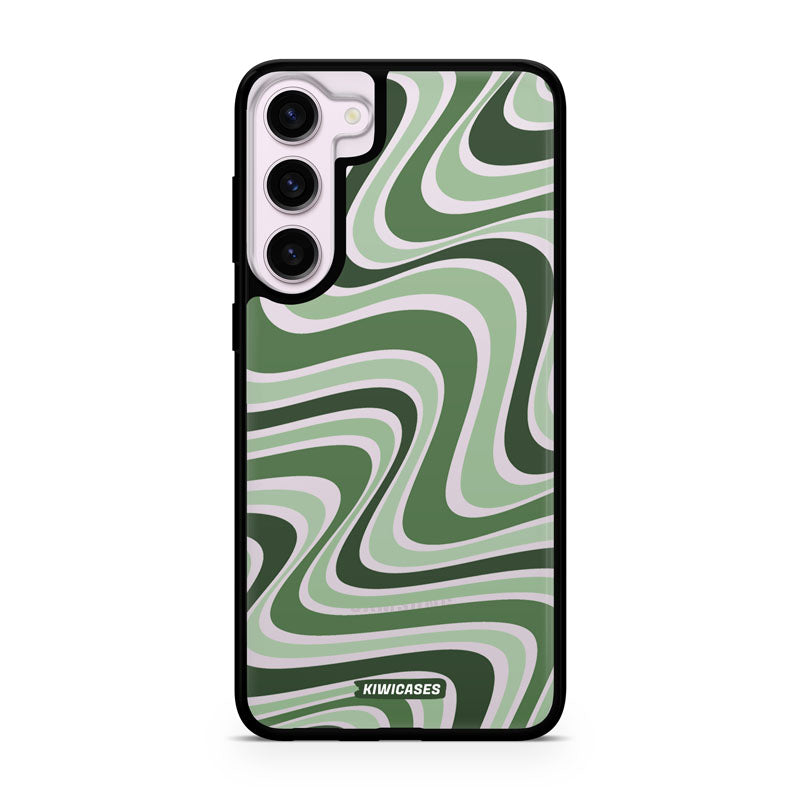 Wavey Green - Galaxy S24 Plus