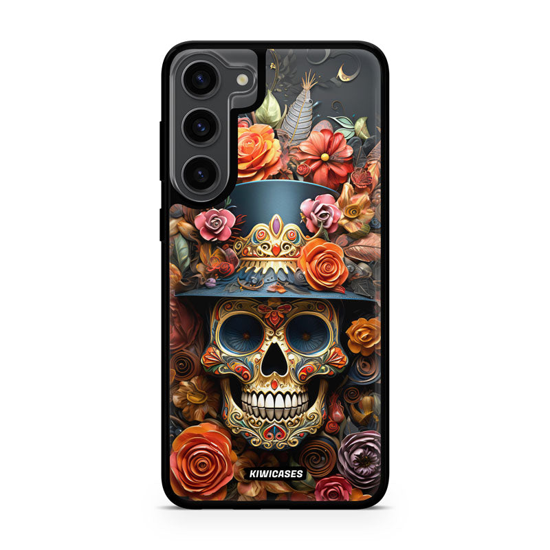 Top Hat Skull - Galaxy S24 Plus