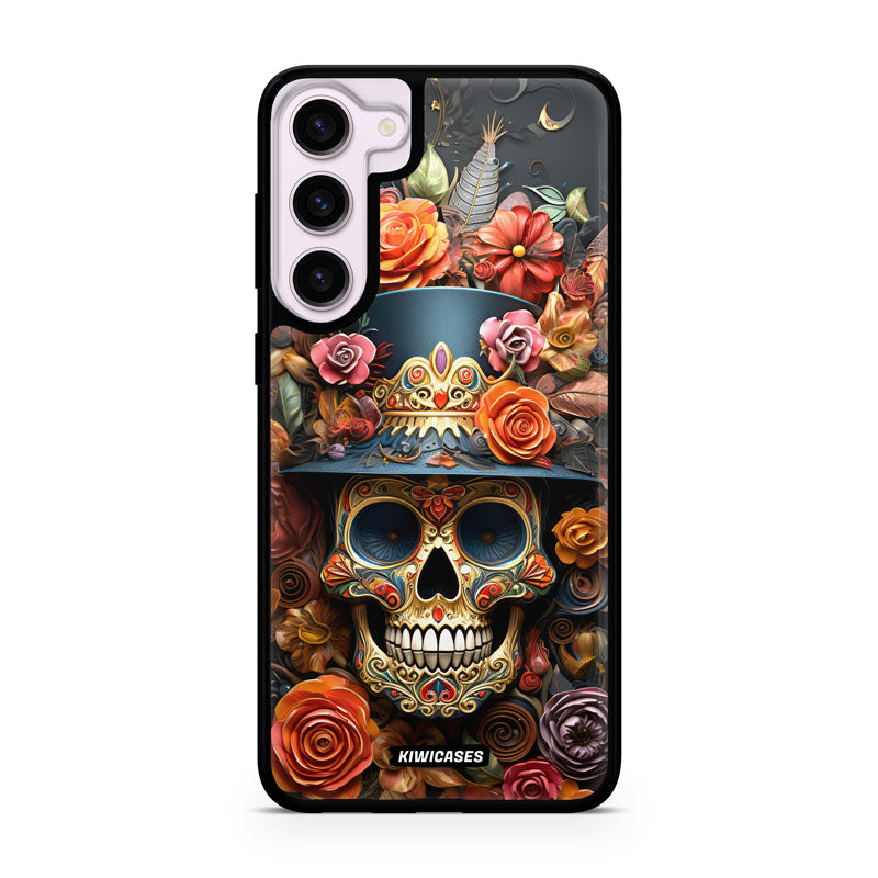 Top Hat Skull - Galaxy S24 Plus