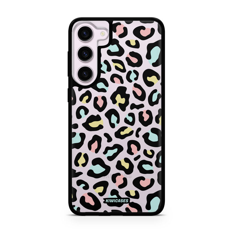 Pastel Leopard - Galaxy S24 Plus