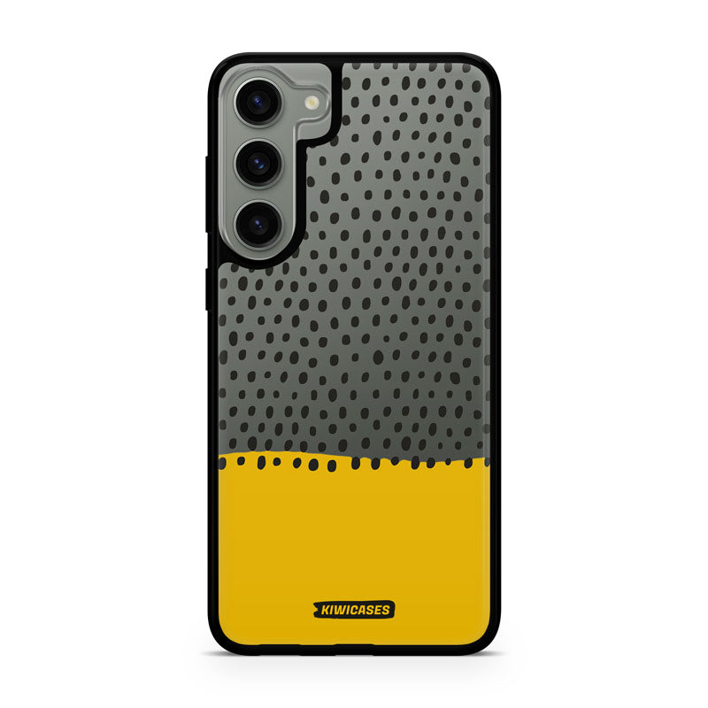 Polka Yellow - Galaxy S24 Plus