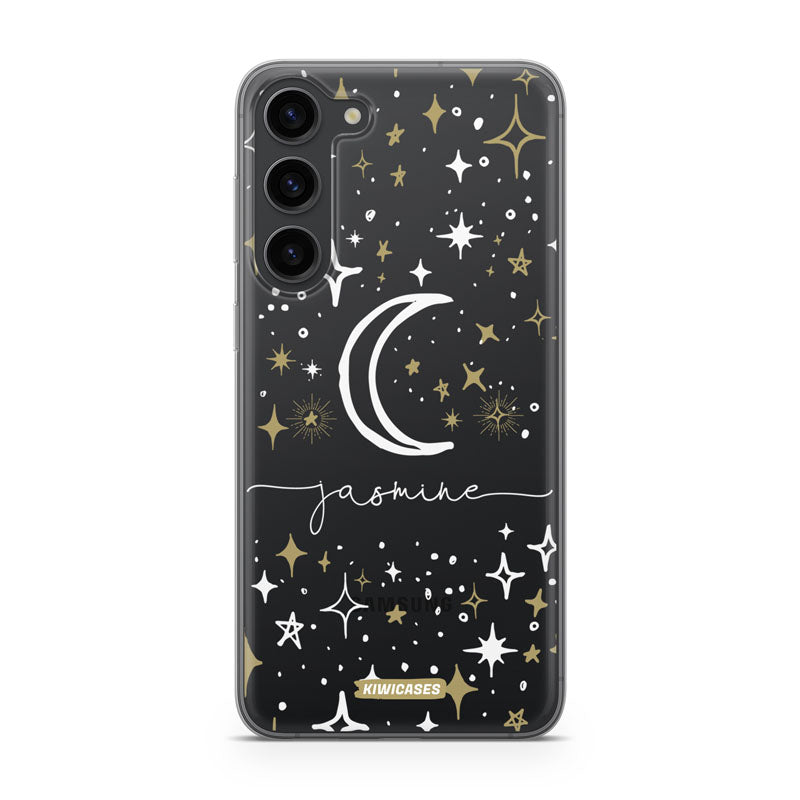 Moon and Stars - Galaxy S24 Plus - Custom