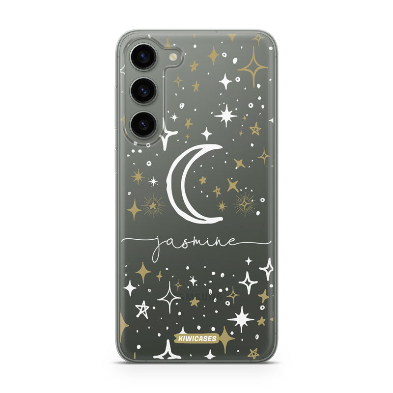 Moon and Stars - Galaxy S24 Plus - Custom