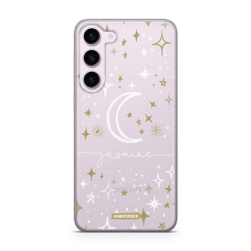 Moon and Stars - Galaxy S24 Plus - Custom