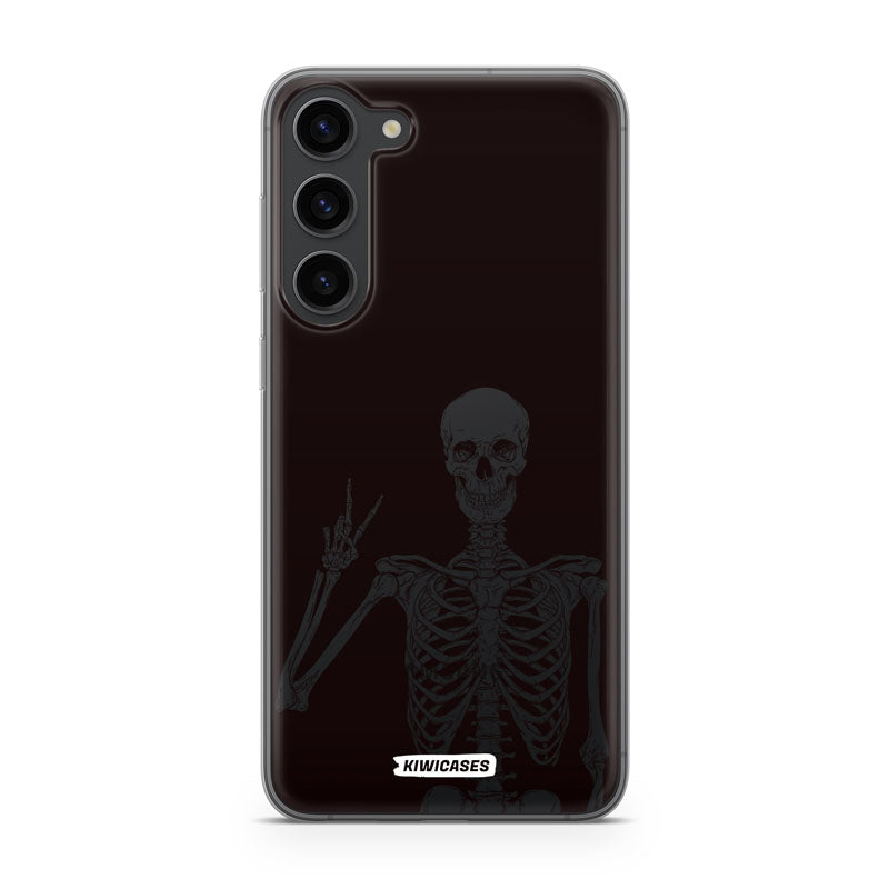 Skeleton Peace - Galaxy S24 Plus