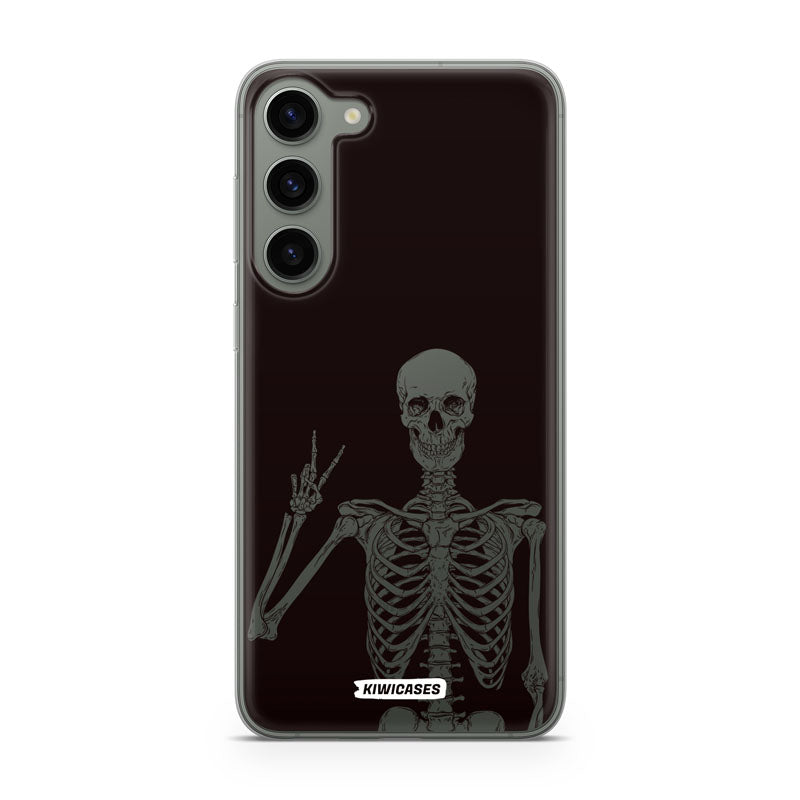 Skeleton Peace - Galaxy S24 Plus