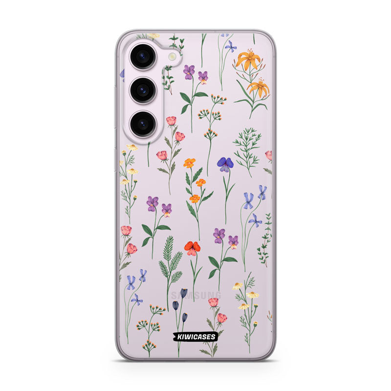 Scattered Spring Florals - Galaxy S24 Plus