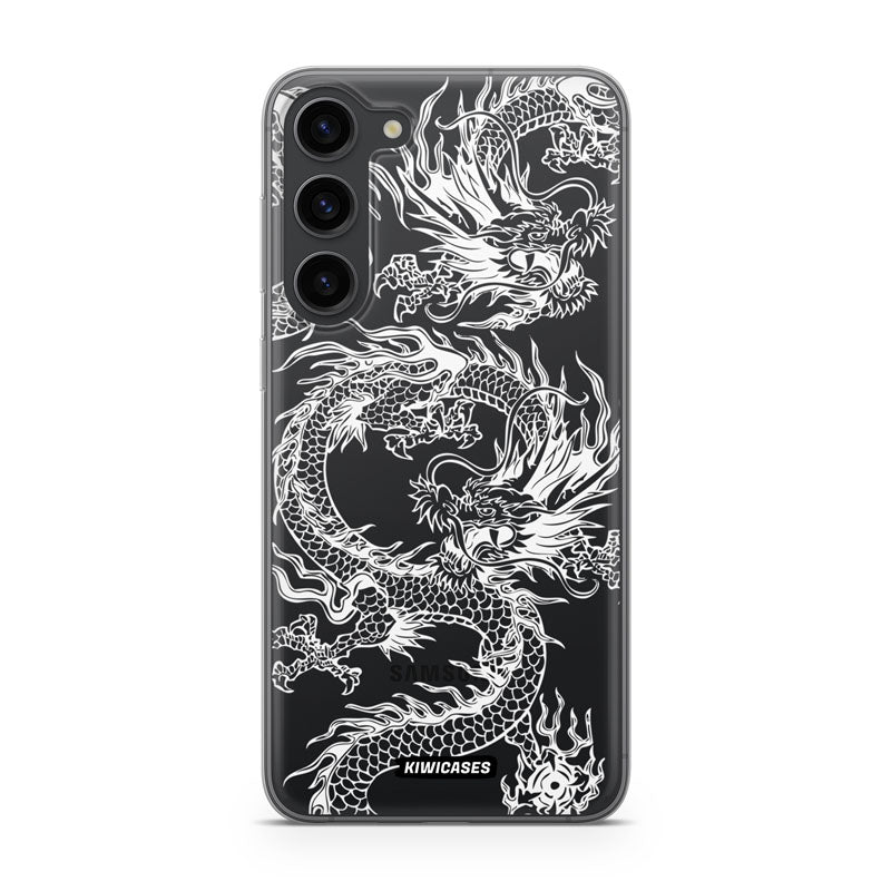 White Dragon - Galaxy S24 Plus