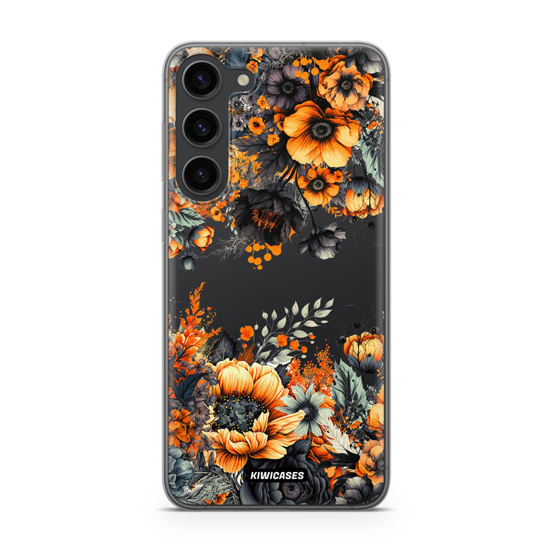 Halloween Florals - Galaxy S24 Plus