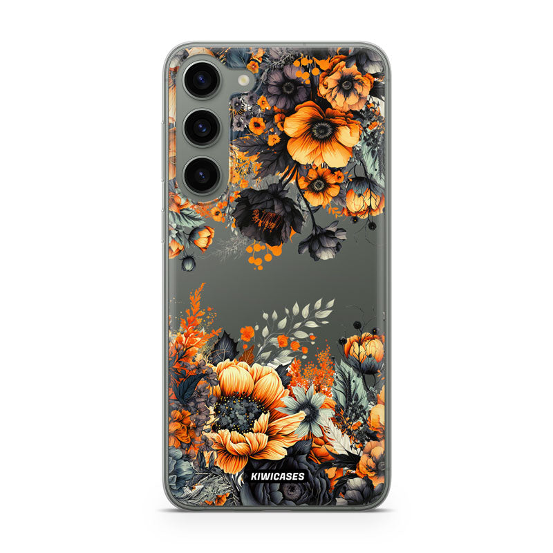 Halloween Florals - Galaxy S24 Plus