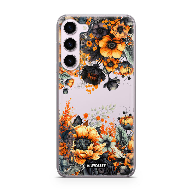 Halloween Florals - Galaxy S24 Plus