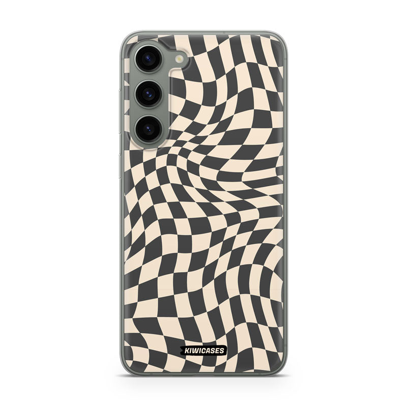 Wavey Checkered - Galaxy S24 Plus