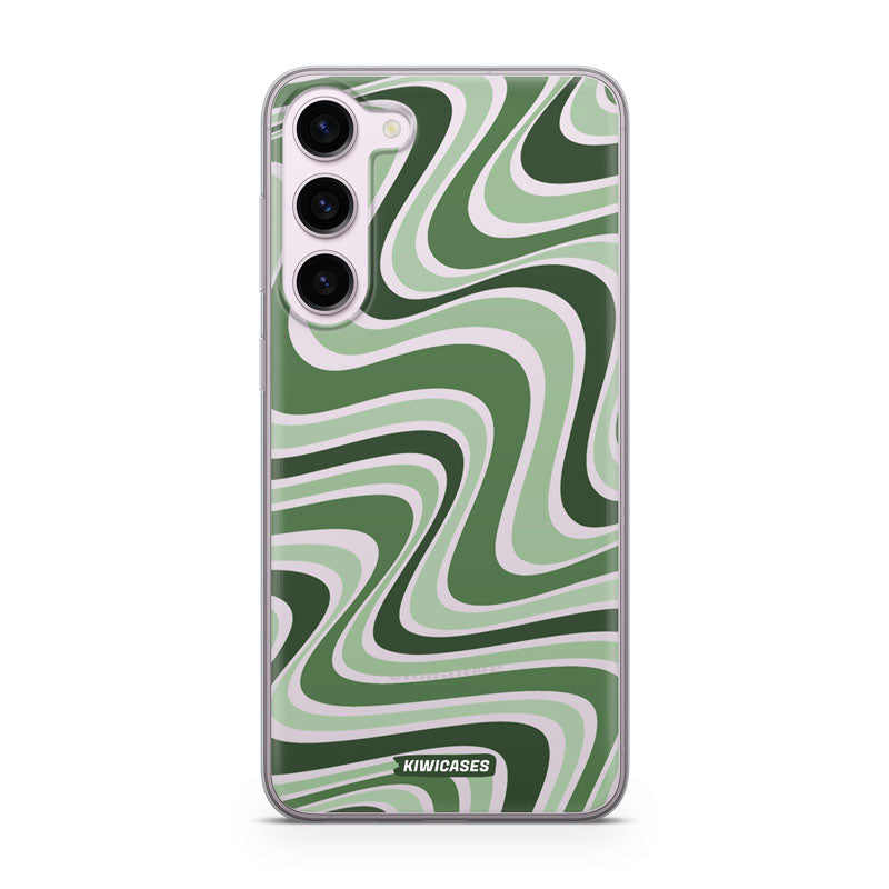 Wavey Green - Galaxy S24 Plus