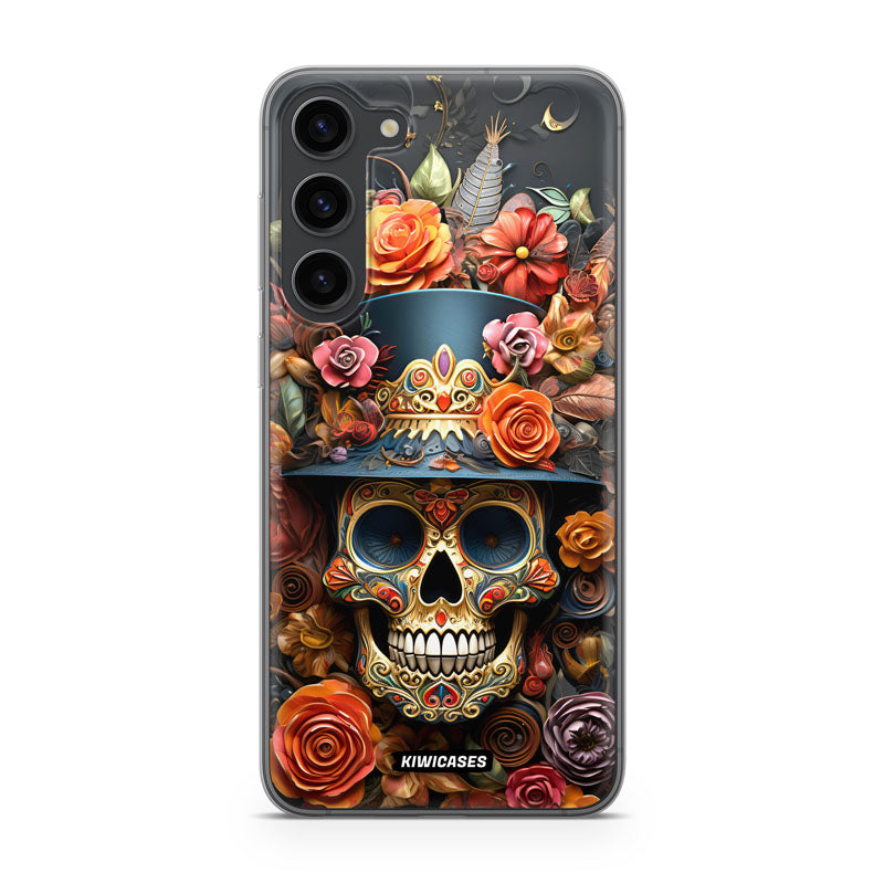 Top Hat Skull - Galaxy S24 Plus