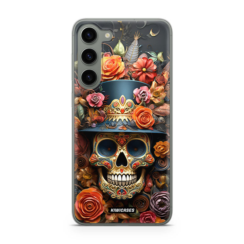 Top Hat Skull - Galaxy S24 Plus