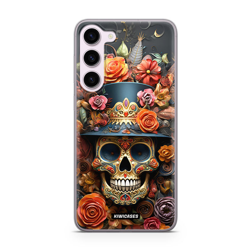 Top Hat Skull - Galaxy S24 Plus