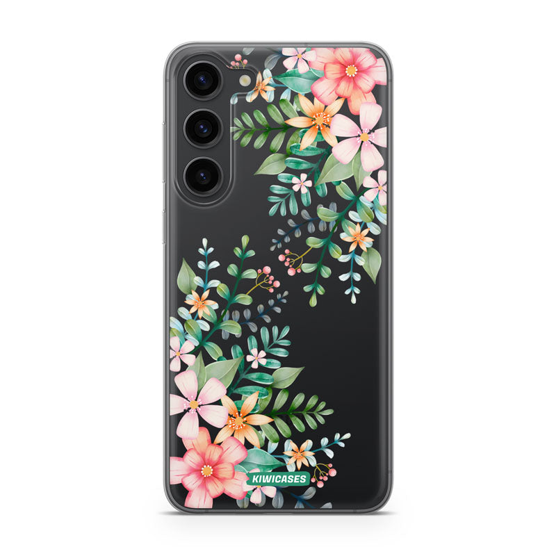 Spring Pink Florals - Galaxy S24 Plus